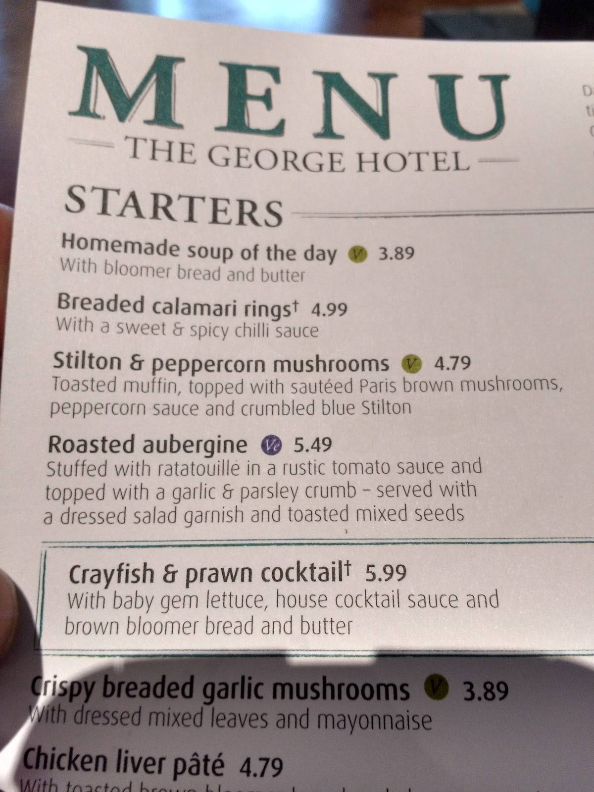 Menu At The George Pub Bar Huntingdon menu-at-the-george-pub-bar-huntingdon