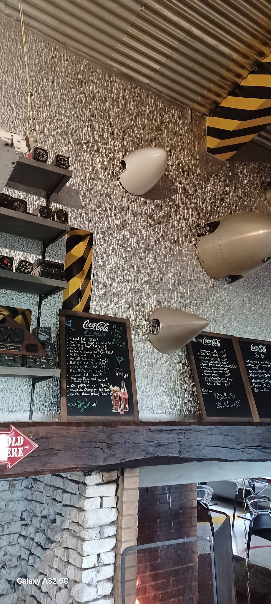 Menu de Hurricane Bar Brasserie