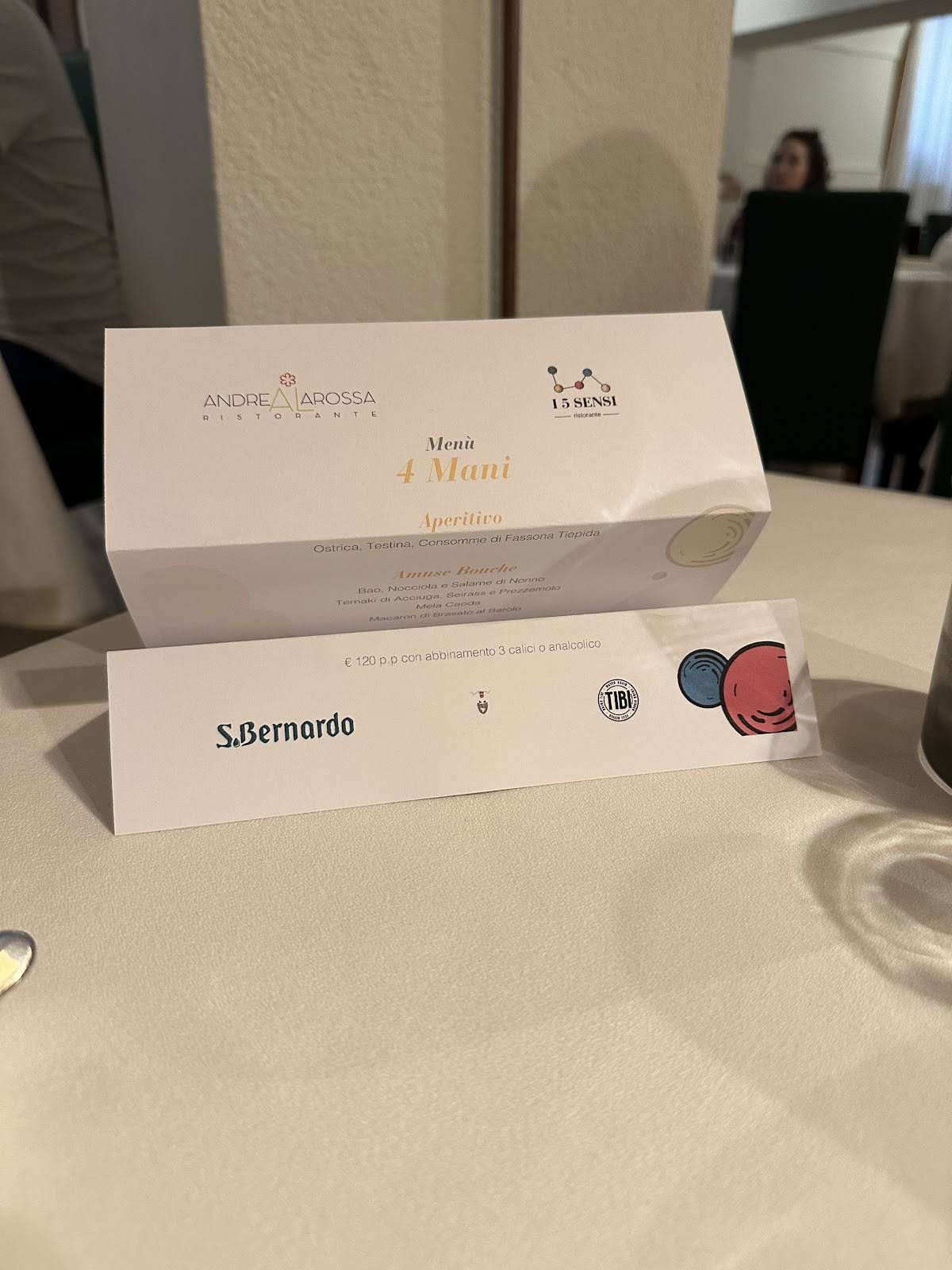 Menu di I 5 Sensi Ristorante 