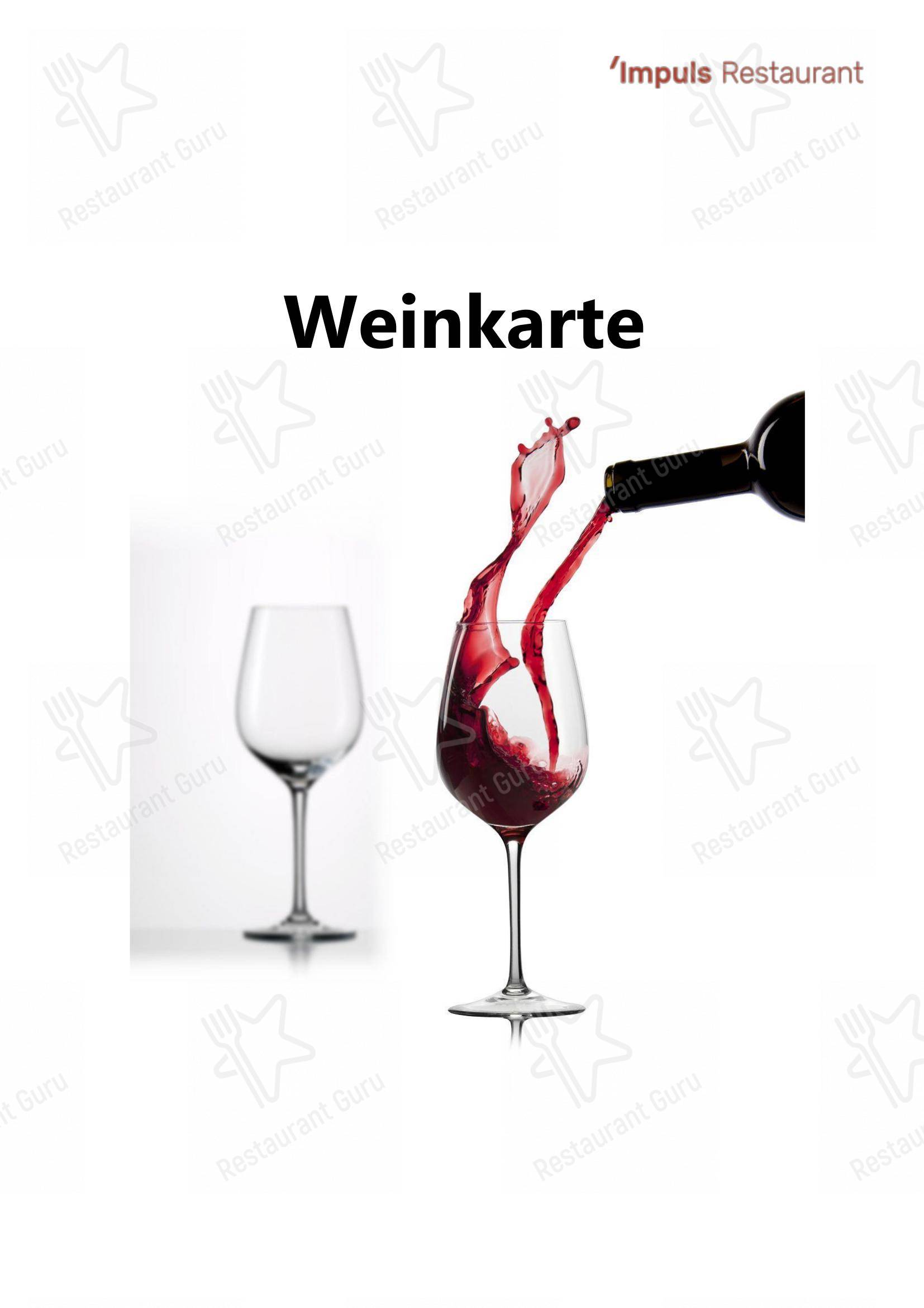 IMPULS - Restaurant in Wetzikon - Menu bar