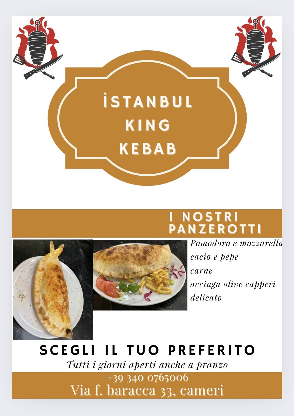Menu di ISTANBUL KING KEBAB & PIZZA 