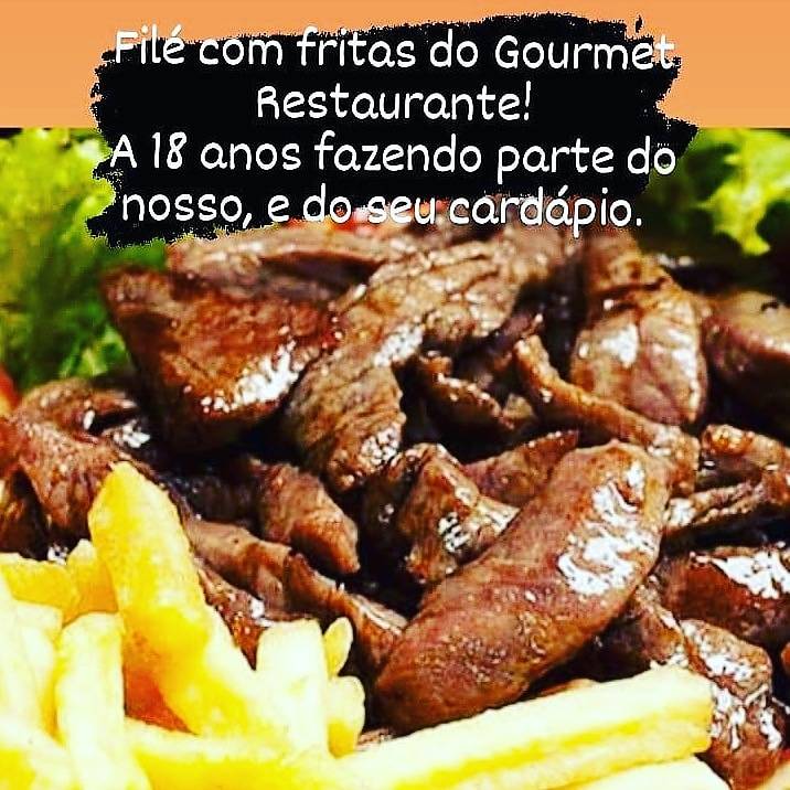 Gourmet cardápio