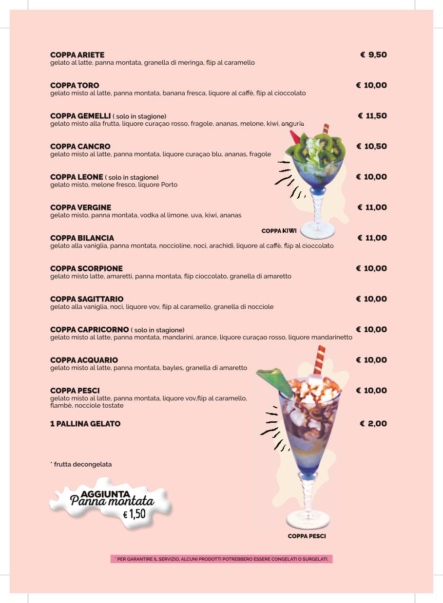 Menu di Ice And Co 