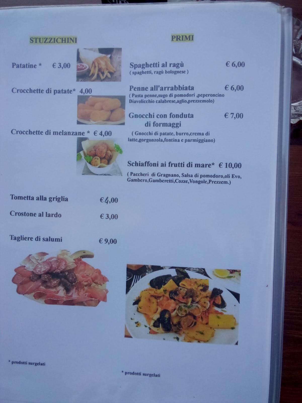 Menu di Il Carpo 
