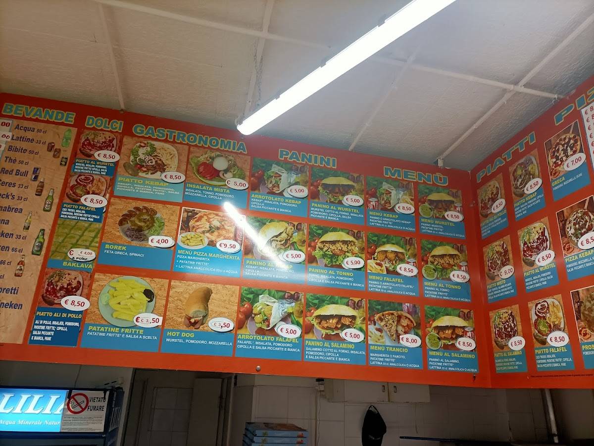 Menu di Istanbul Zio Pizza Kebap 