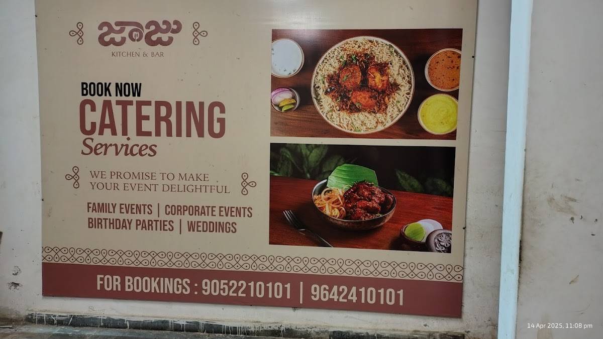 Jaaju Kitchen & Bar menu