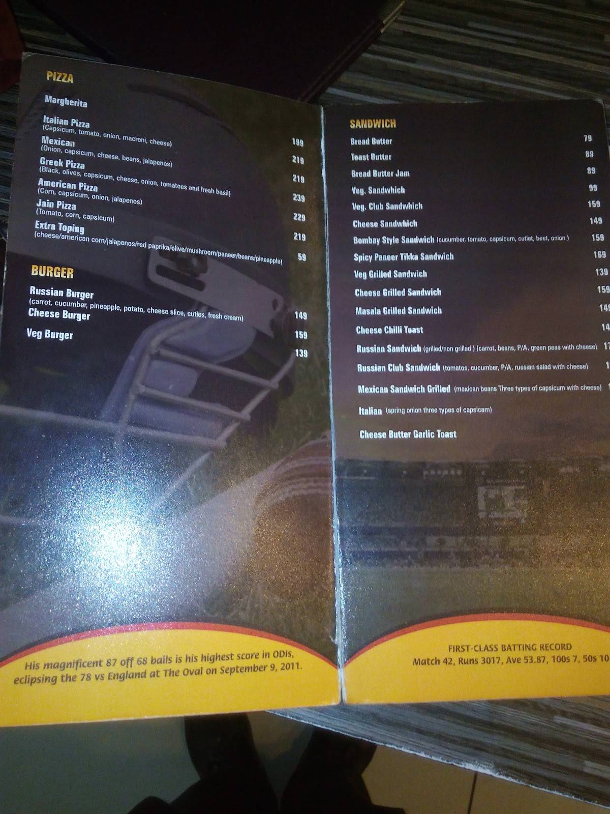 Jaddu’s Food Field menu