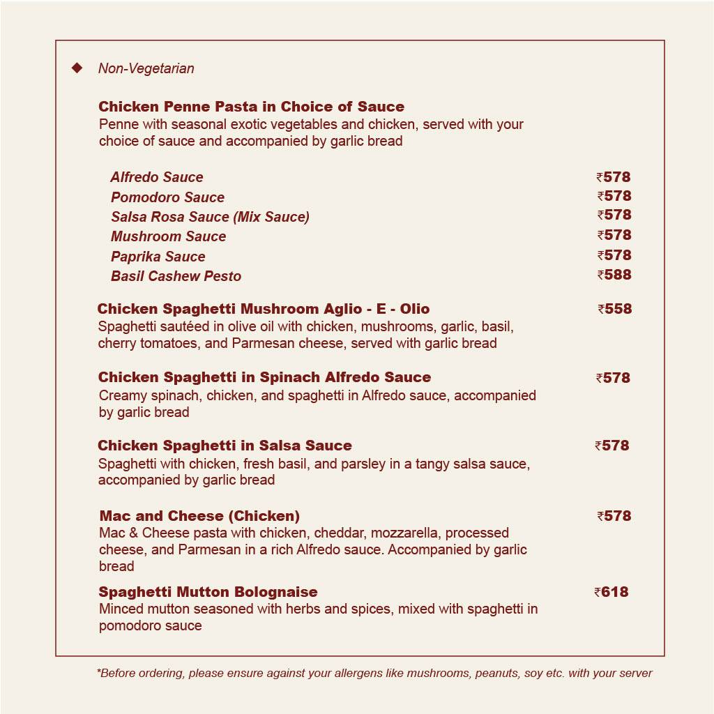 Roastery Coffee House Vaishali Nagar menu