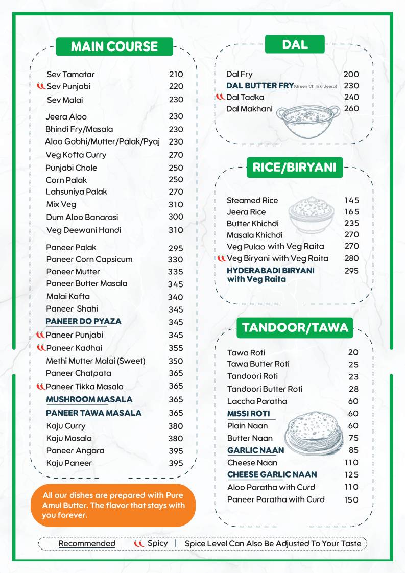 Café Joyo menu