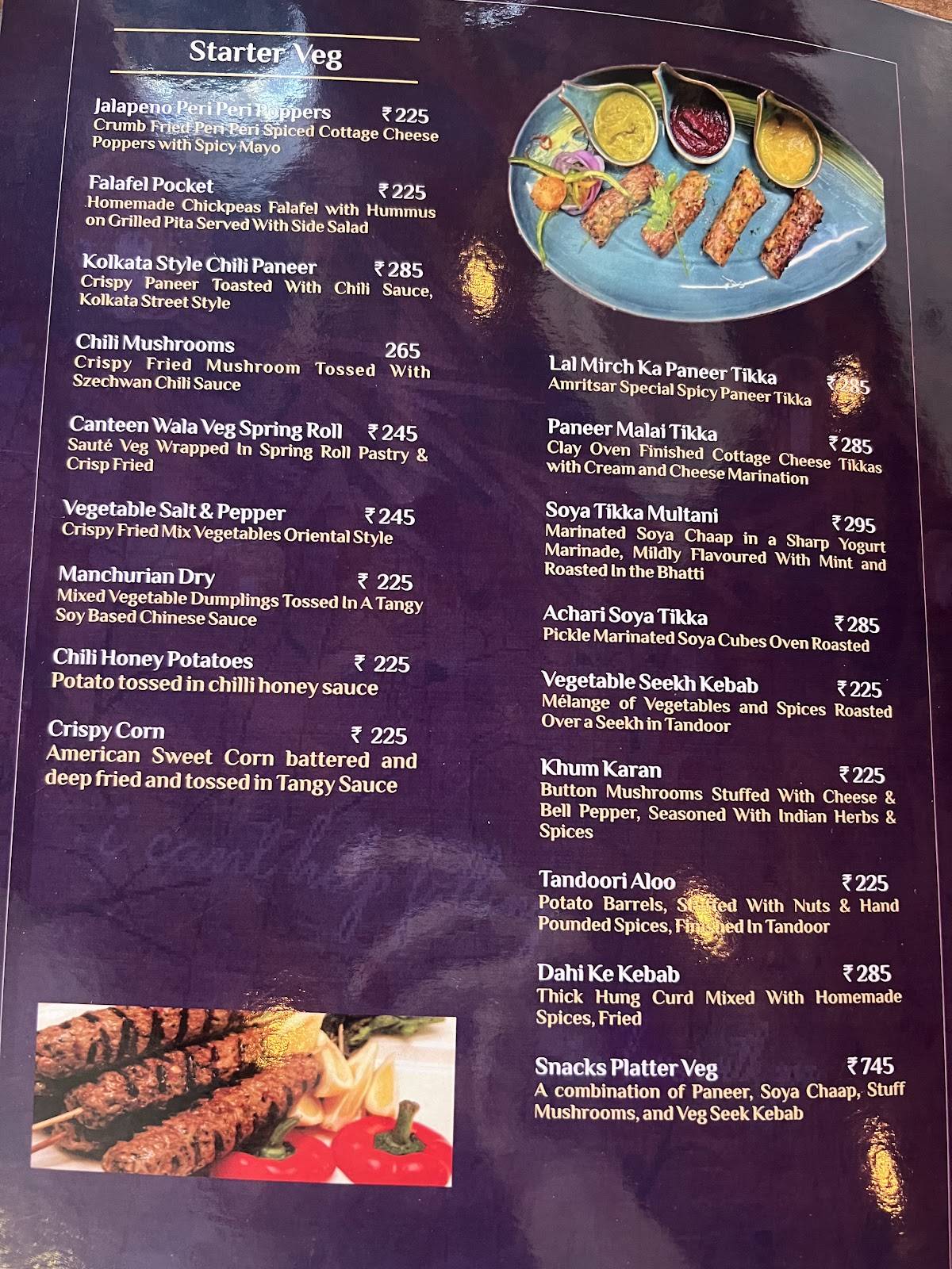 Eden Cafe Jhansi menu