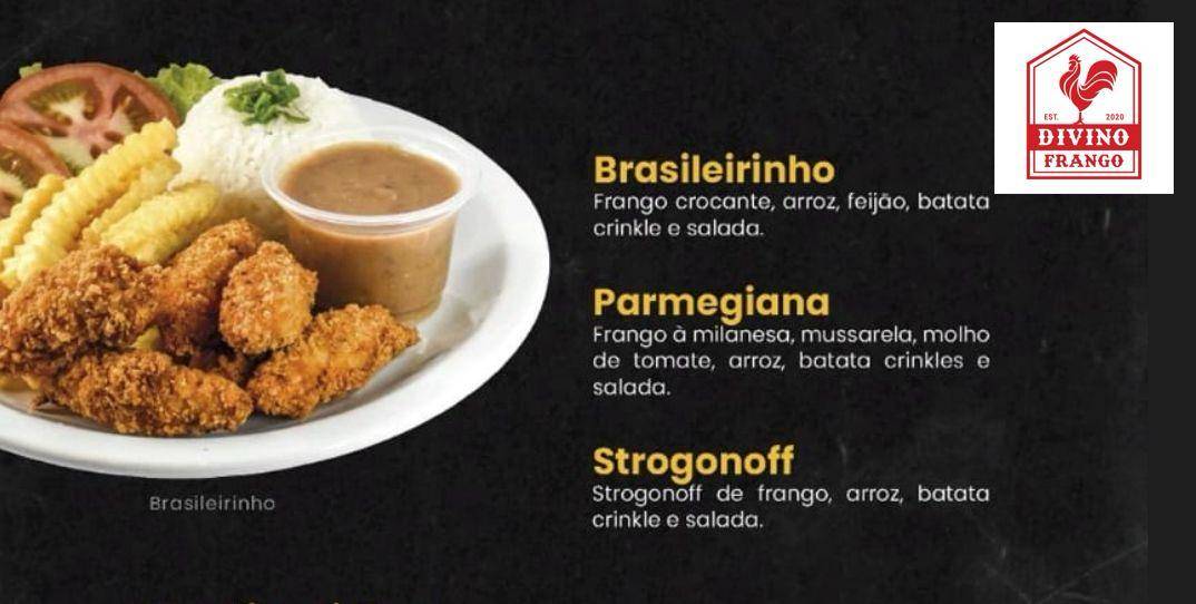 Divino Frango - Giassi cardápio