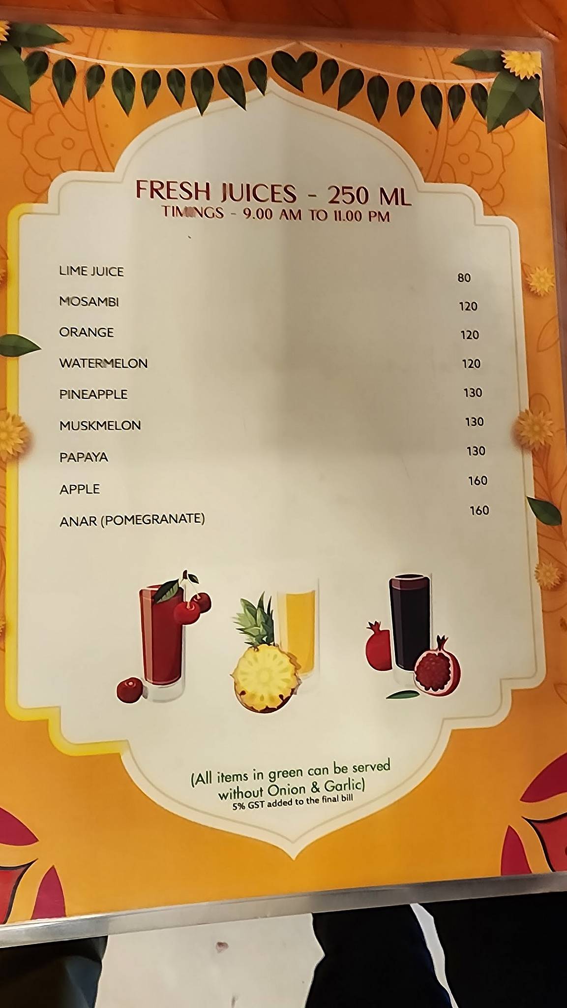 KCB - Kapoor's Chaat Bhandaar - Main Branch menu