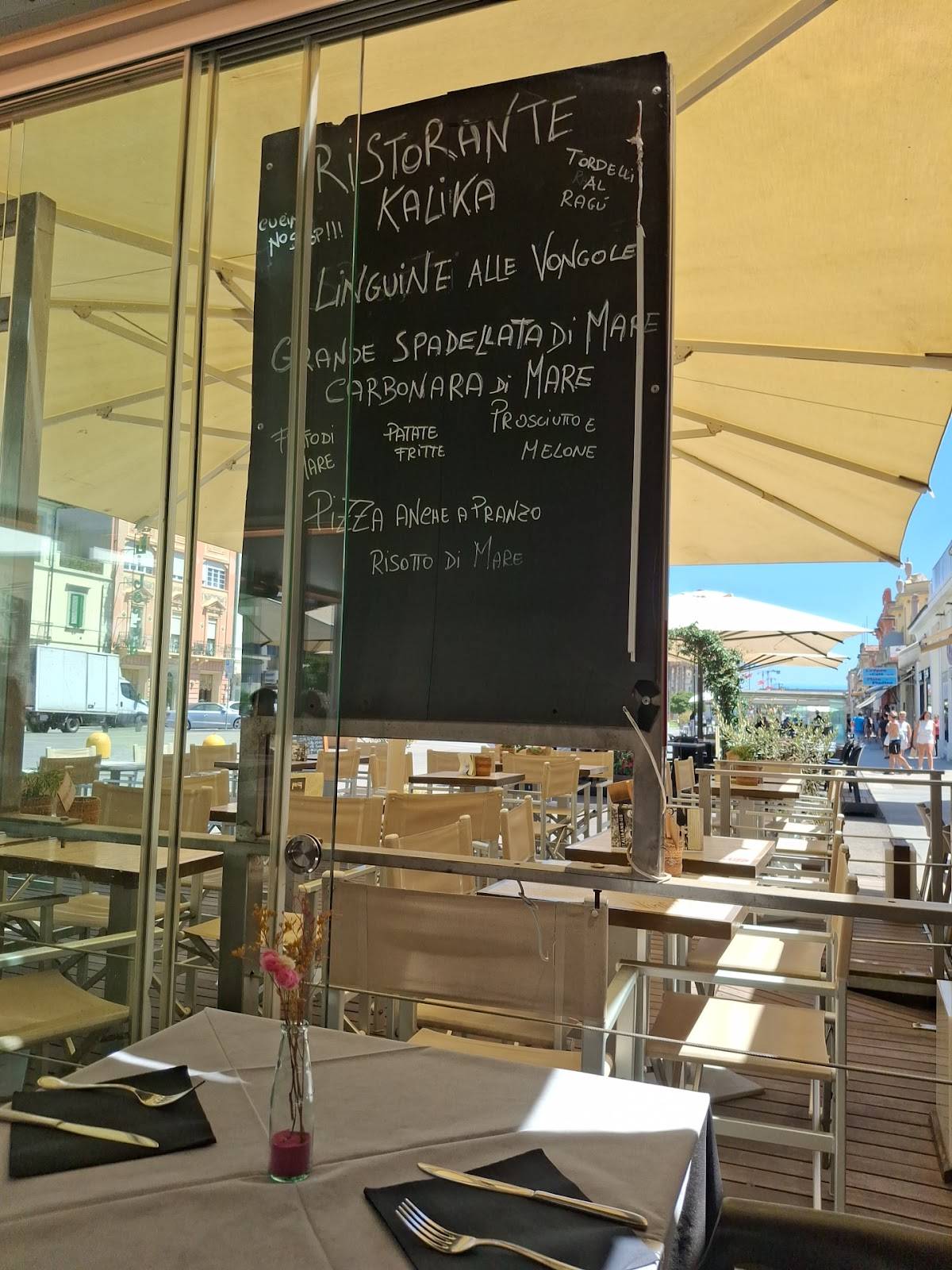 Menu di Kalika 