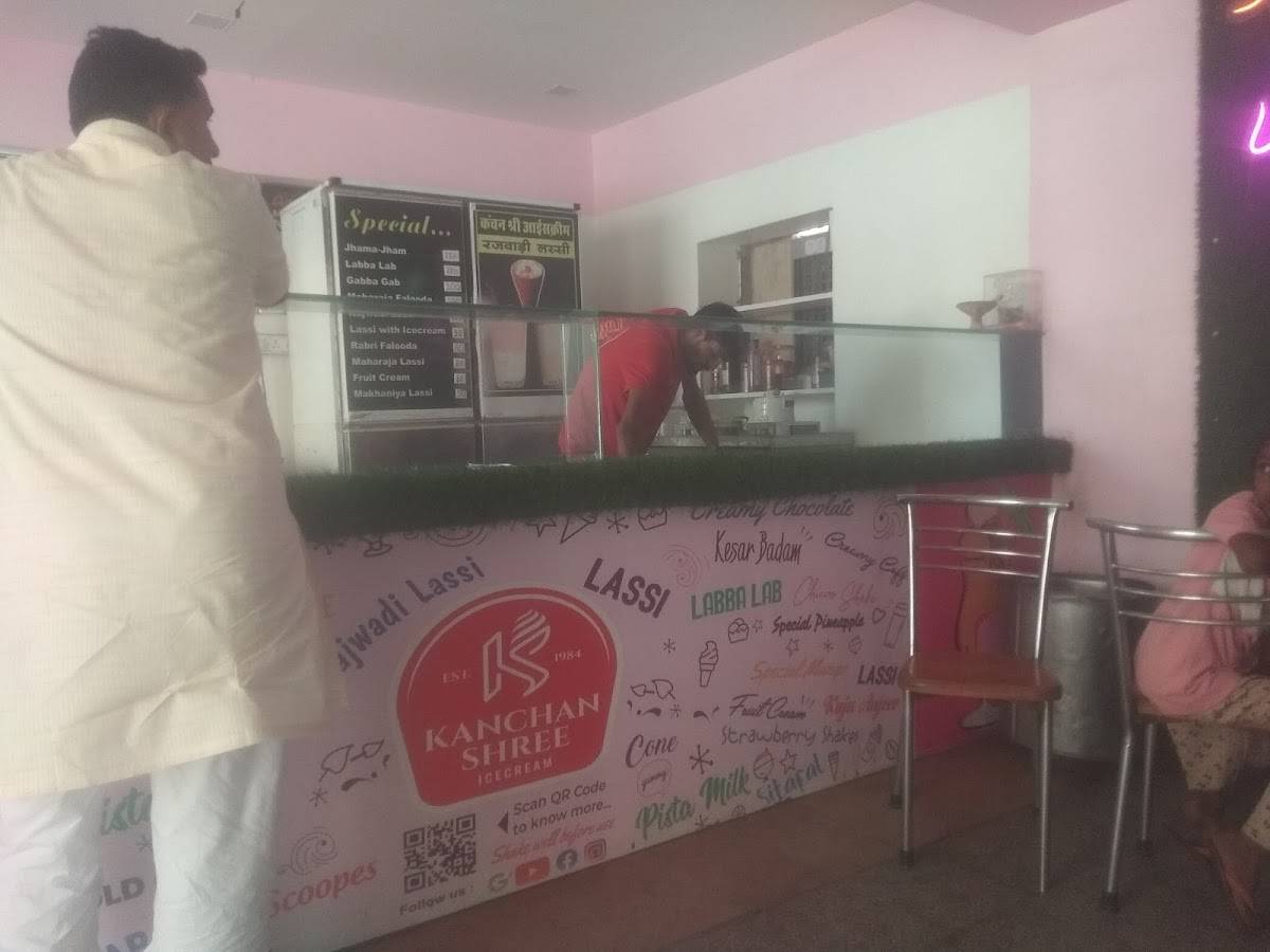 Kanchan Shri Icecream menu