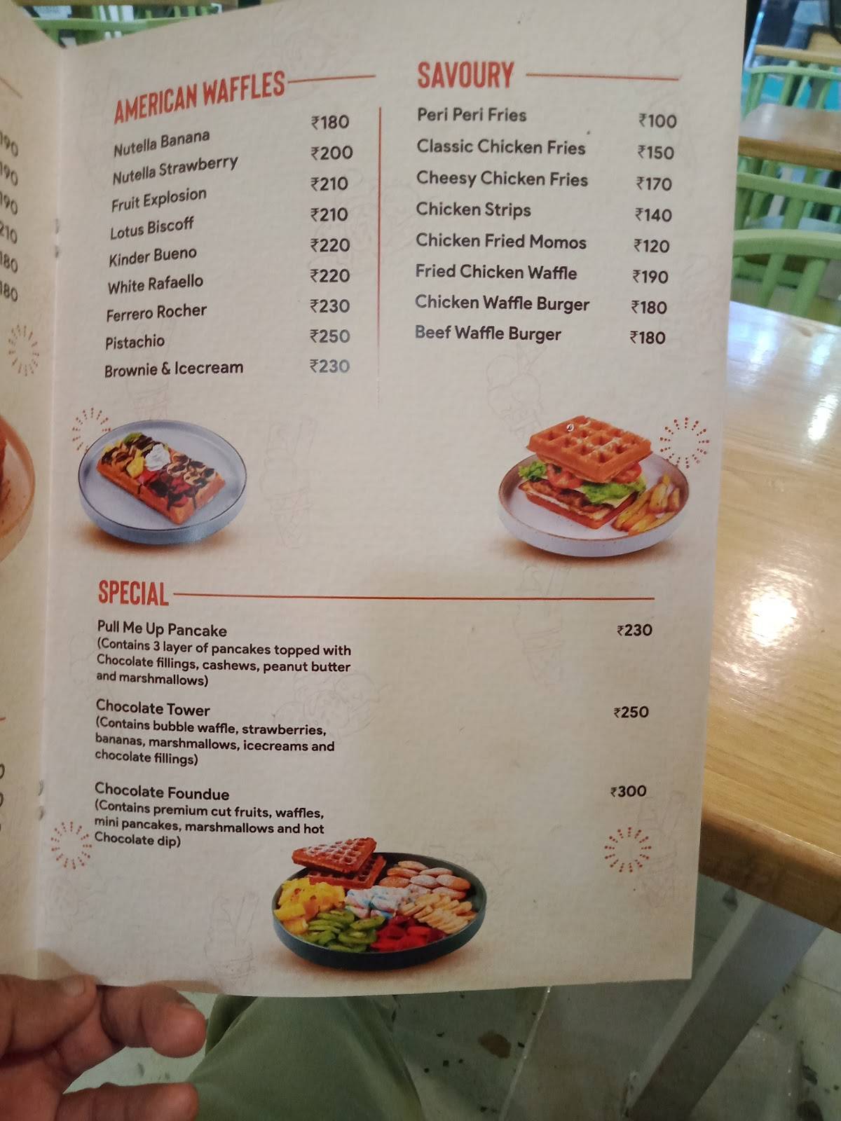 RAK Kannur menu