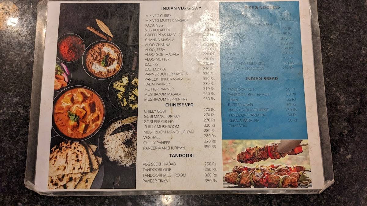 Sea Shore Food Court menu