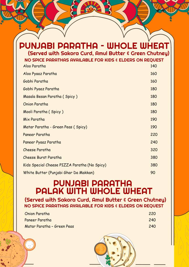 Kapoor's Cafe Electronic City menu