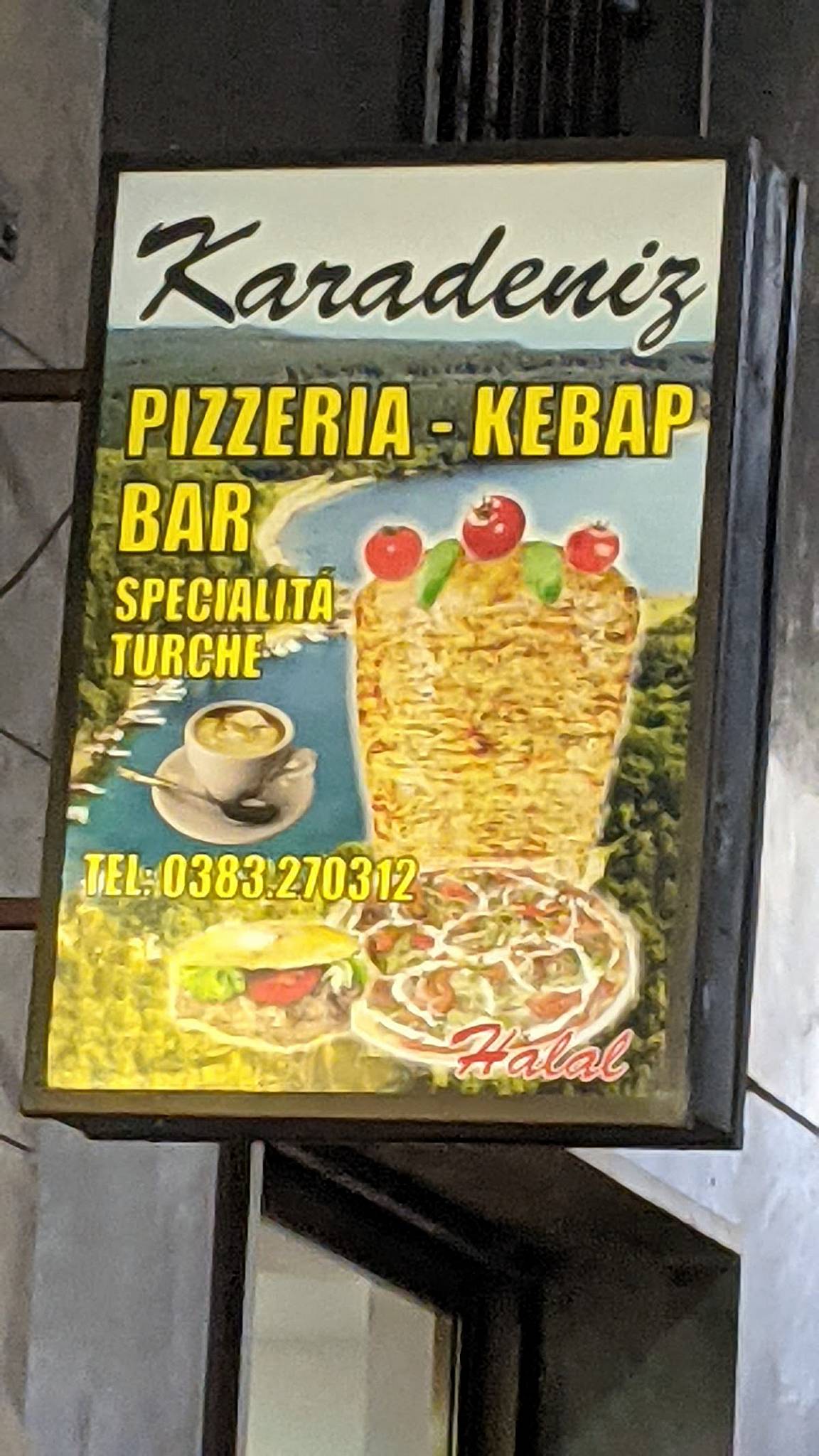 Menu di Karadeniz Pizzeria-Kebap Voghera 