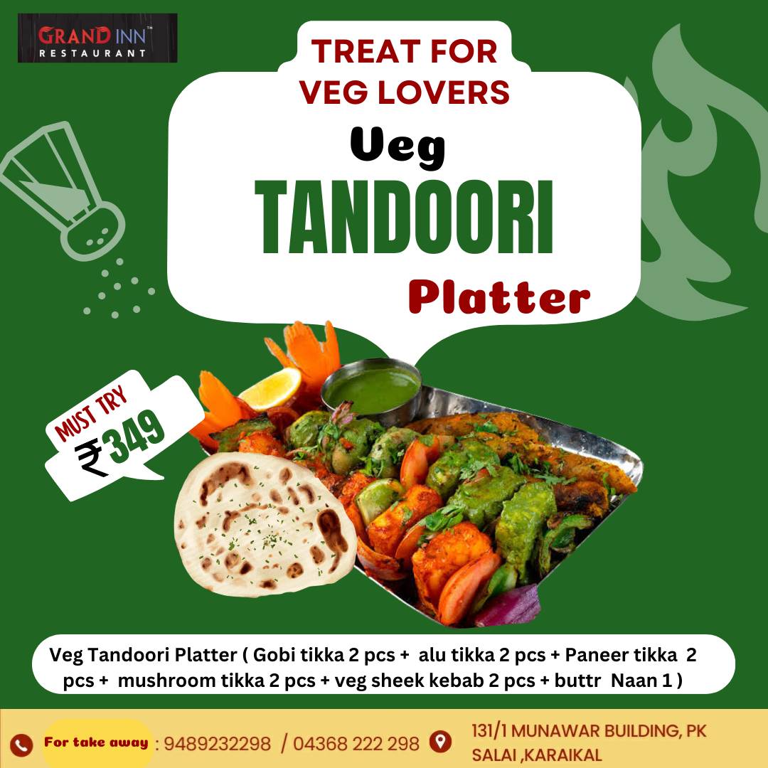 Grand inn Restaurant menu