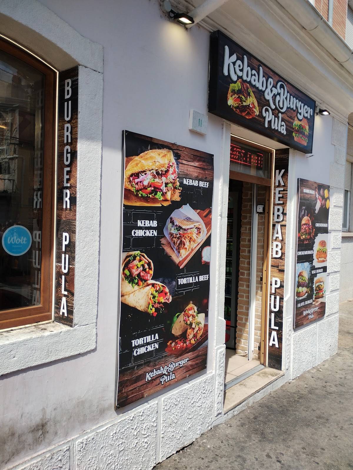Menu di Kebab&Burger Pula 