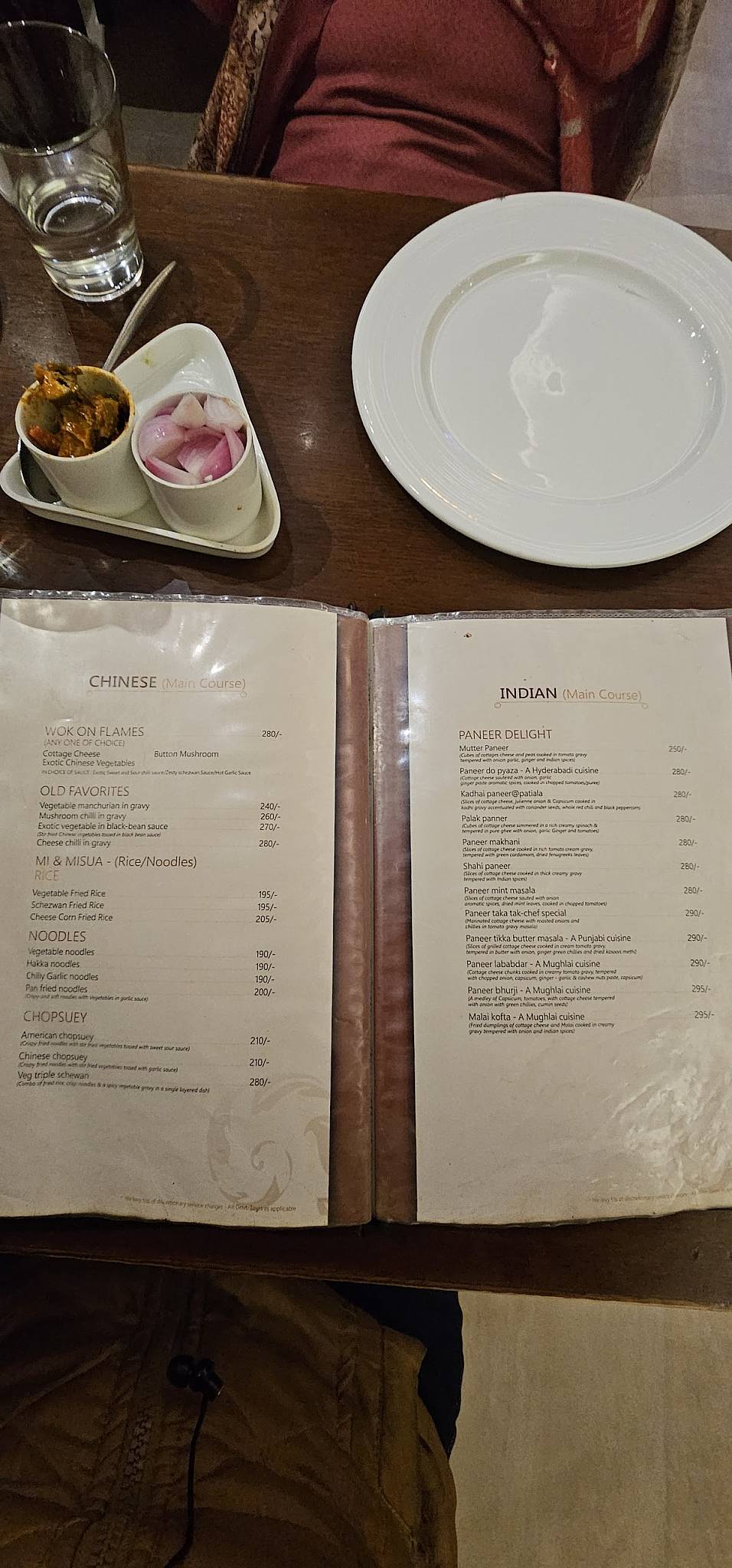 Khaana Khazana menu
