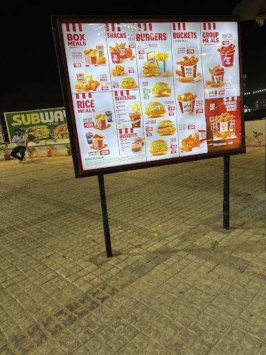 KFC menu
