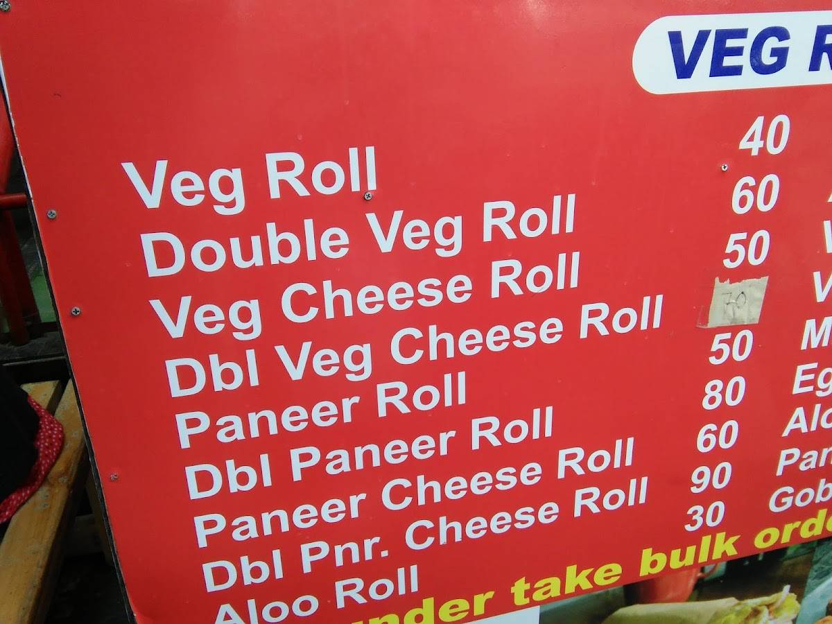 Kolkata king menu