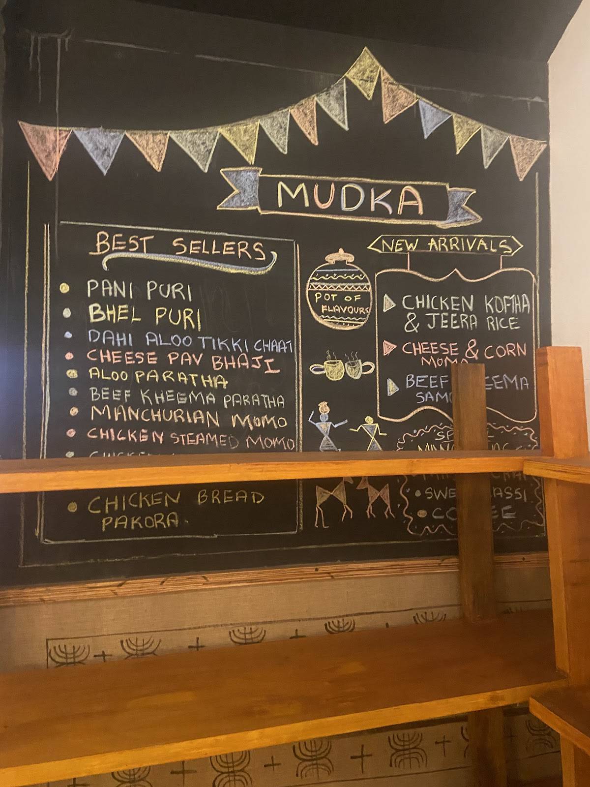 Mudka Resto Cafe menu
