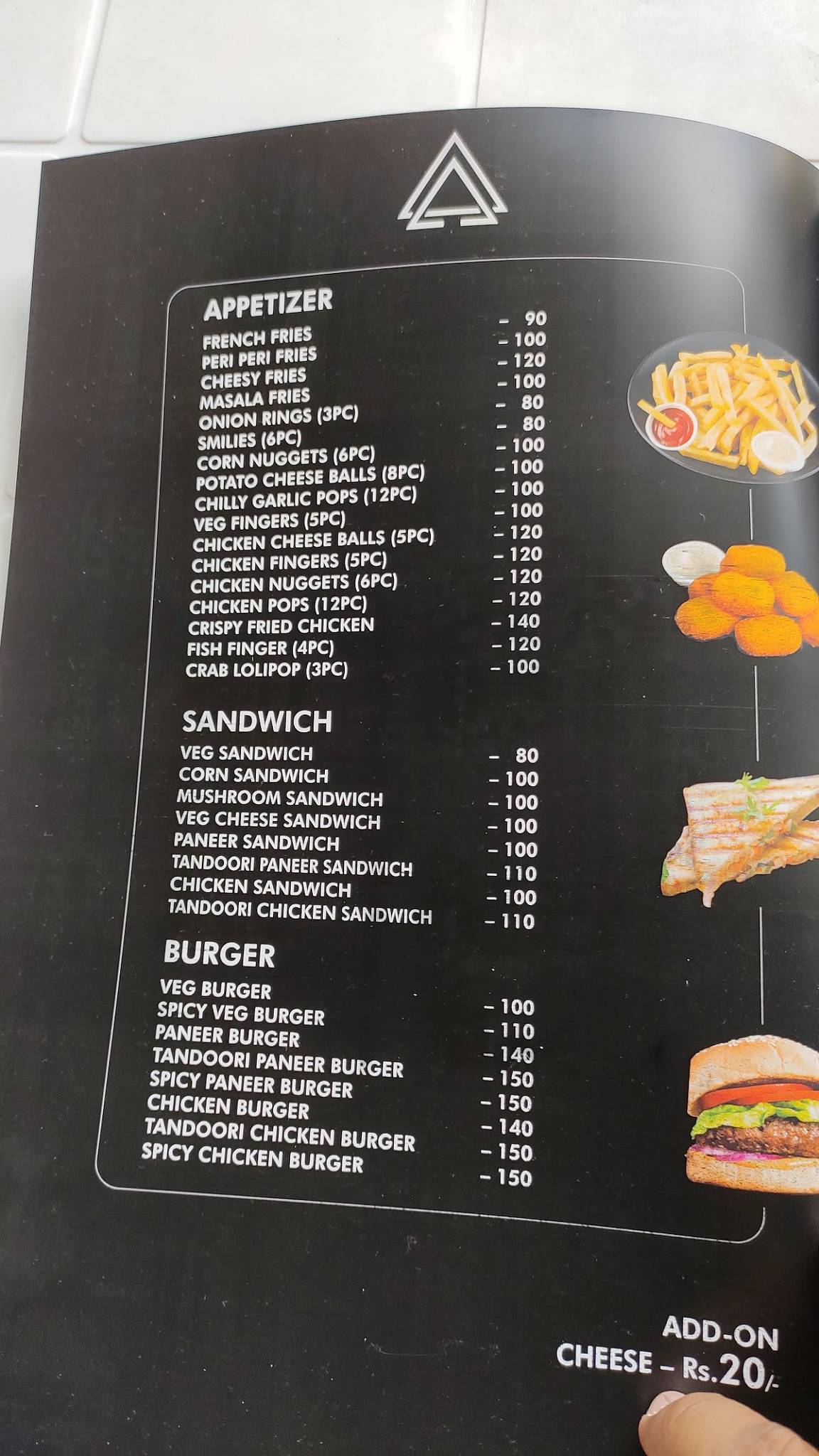 Alchemy Cafe menu