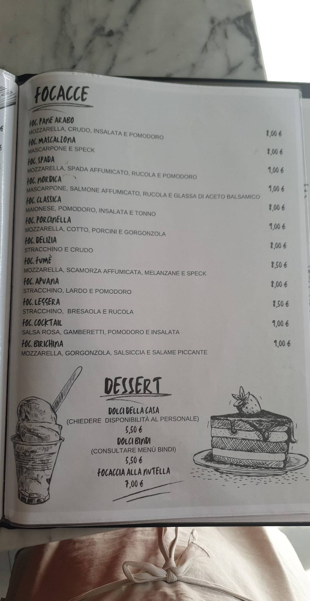 Menu di L'Angolo della Pizza e Cucina... 