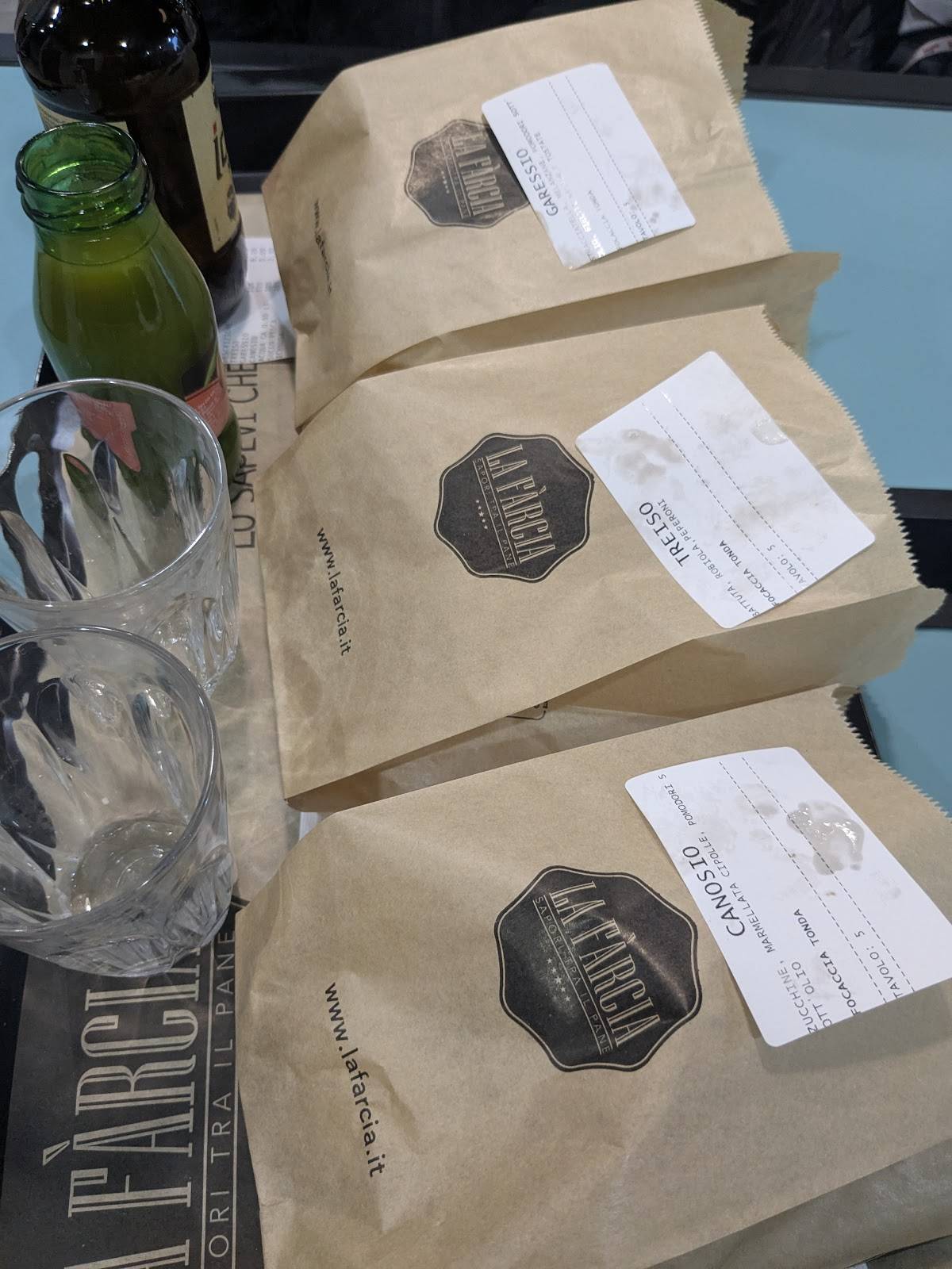 Menu di La Farcia Biella 