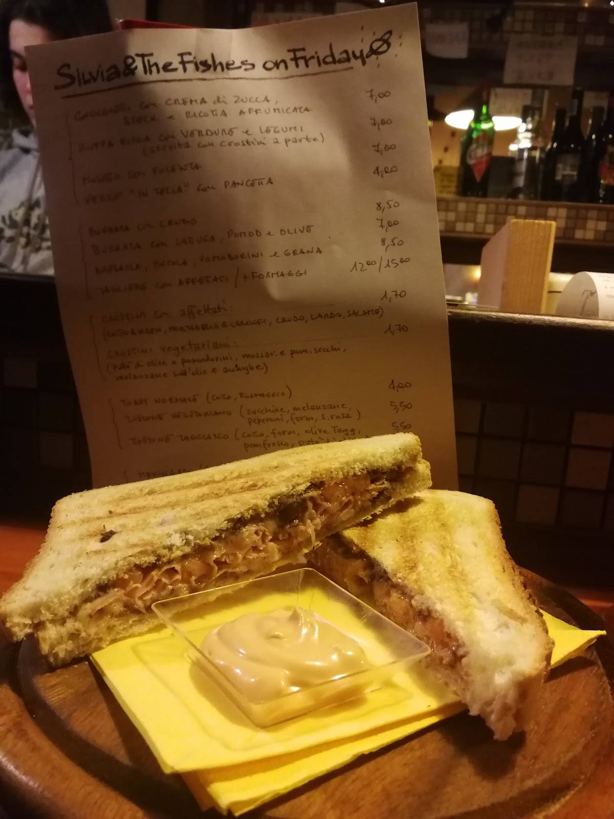 Menu di La Girada Udine 