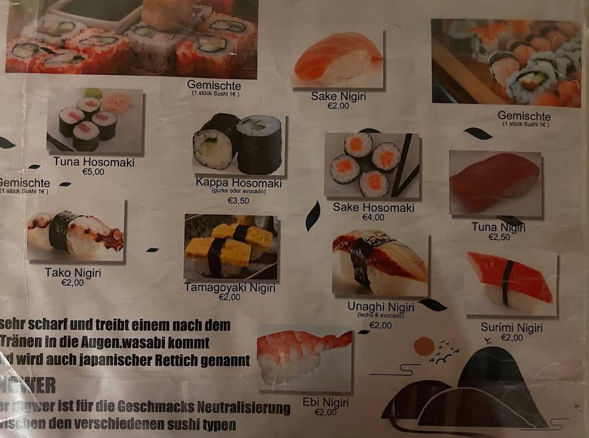 Menu di La Giunca 