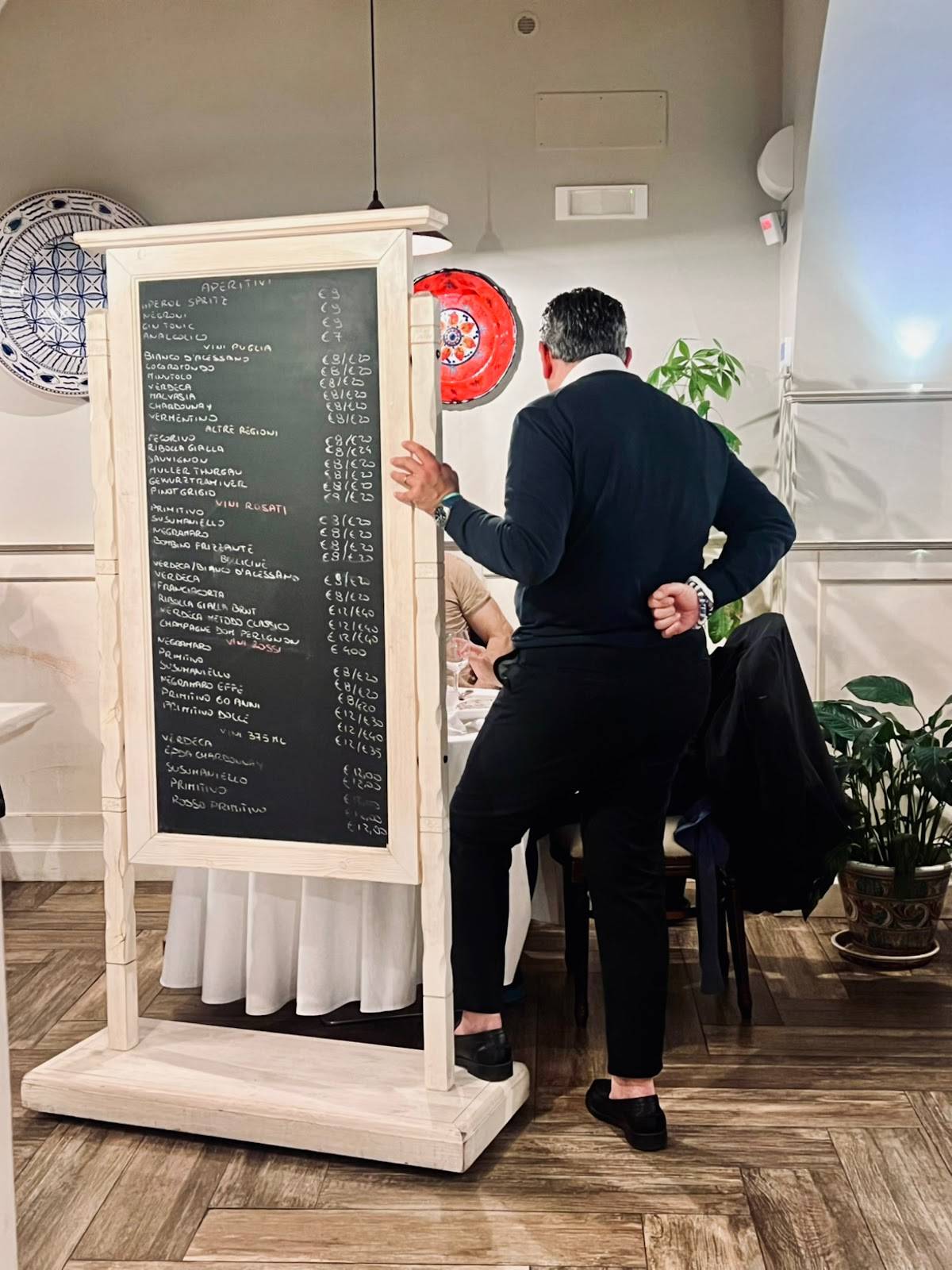 Menu di La Paranza 
