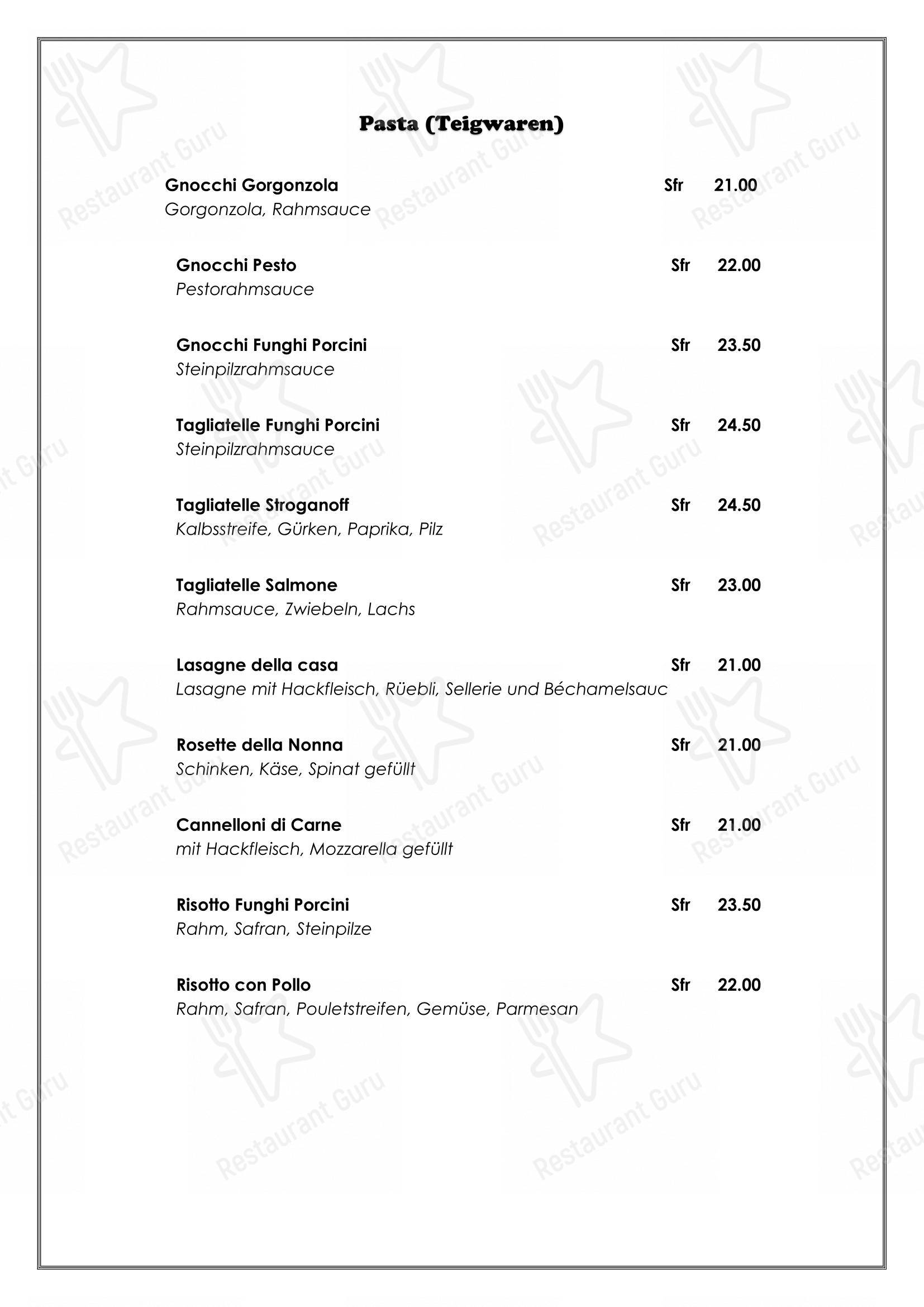 Menu di La Piazza - Крафт меню