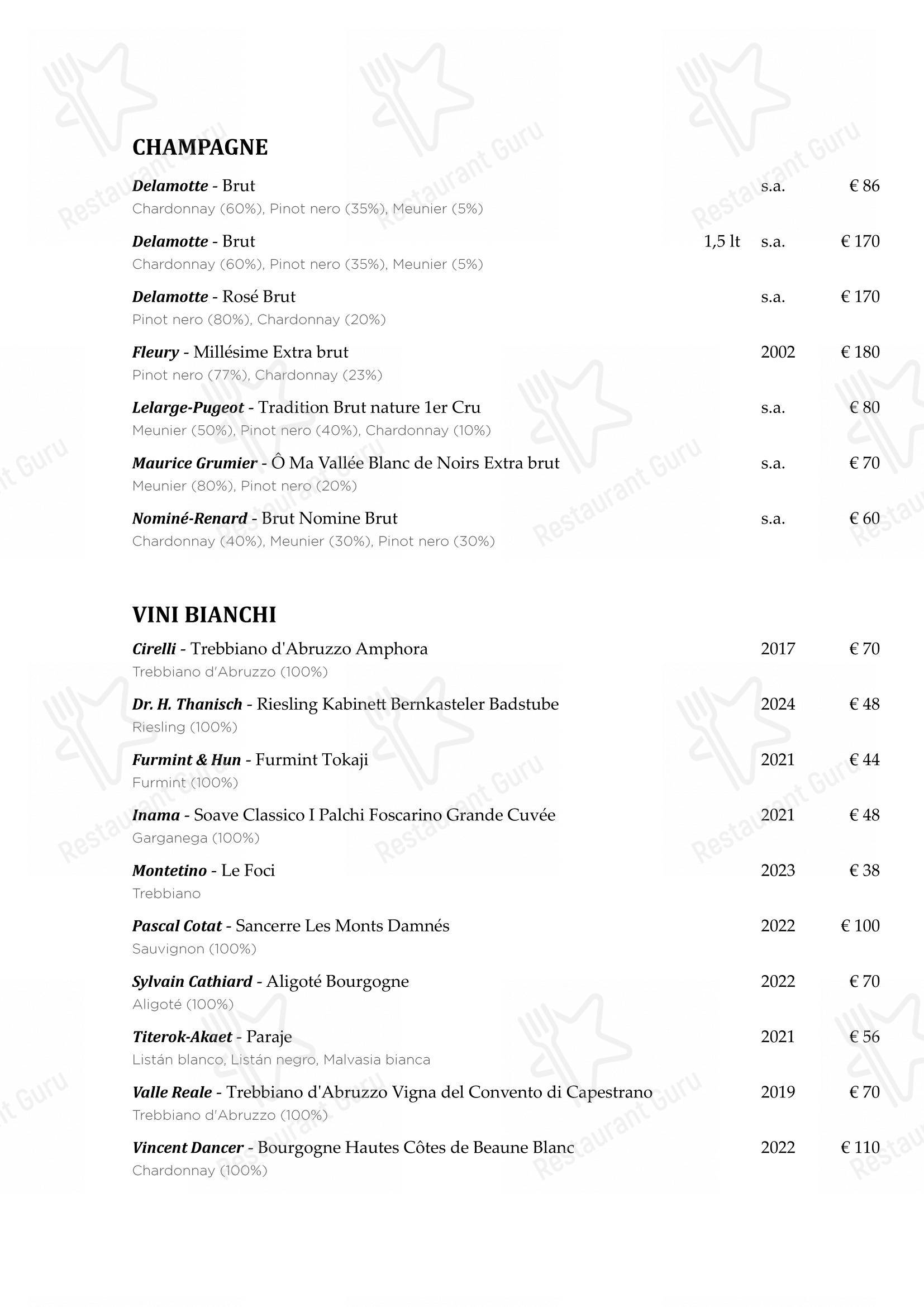 La Piola in Alba - 菜单