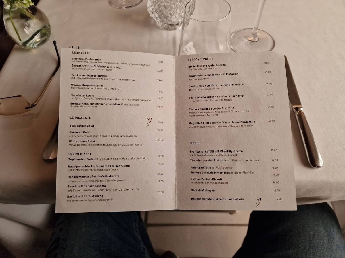 Menu di La Trattoria Cibo & Passione 