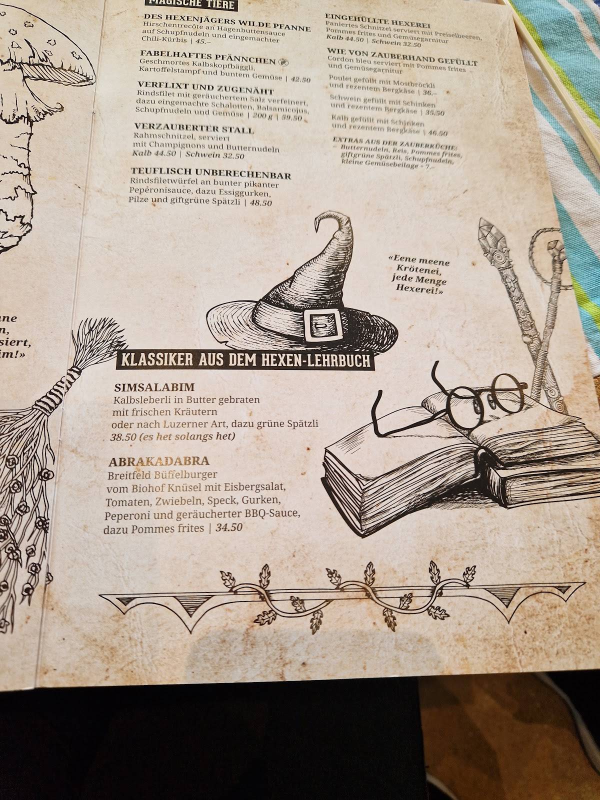 Menu di Landgasthof Breitfeld 