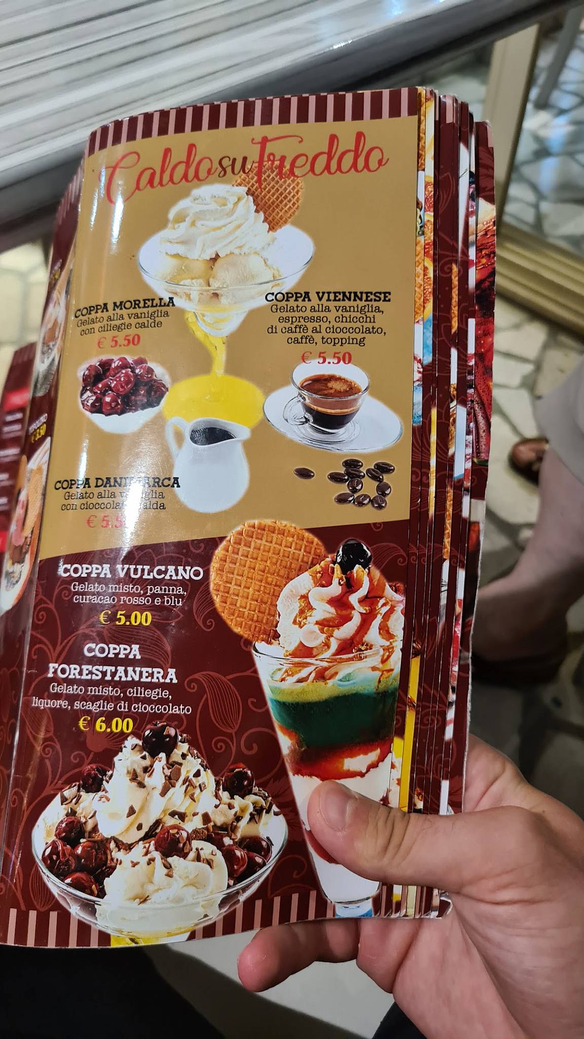 Menu di L'Angolo dei Desideri 