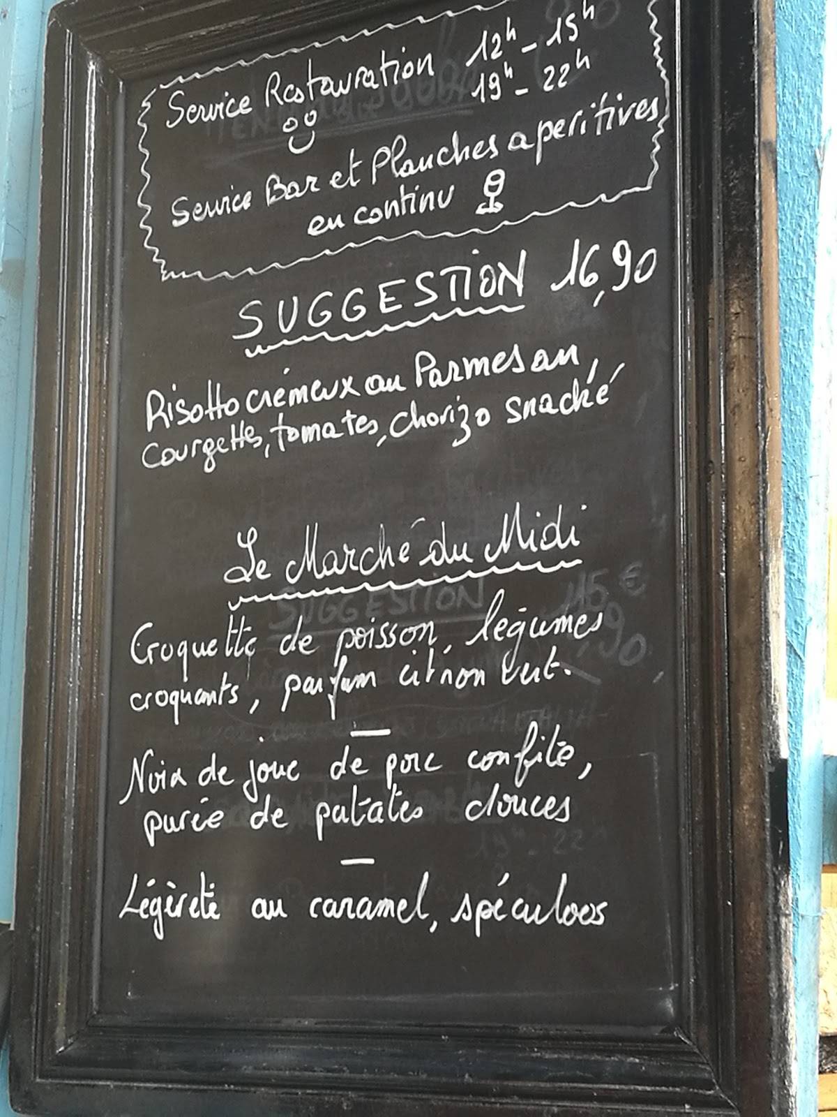 Menu de Le Caliente Bar Tapas