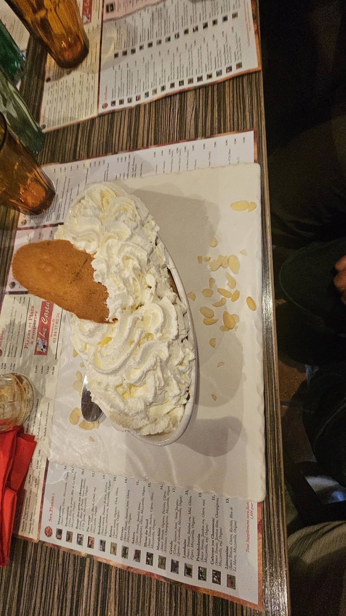 Menu de Le Casta