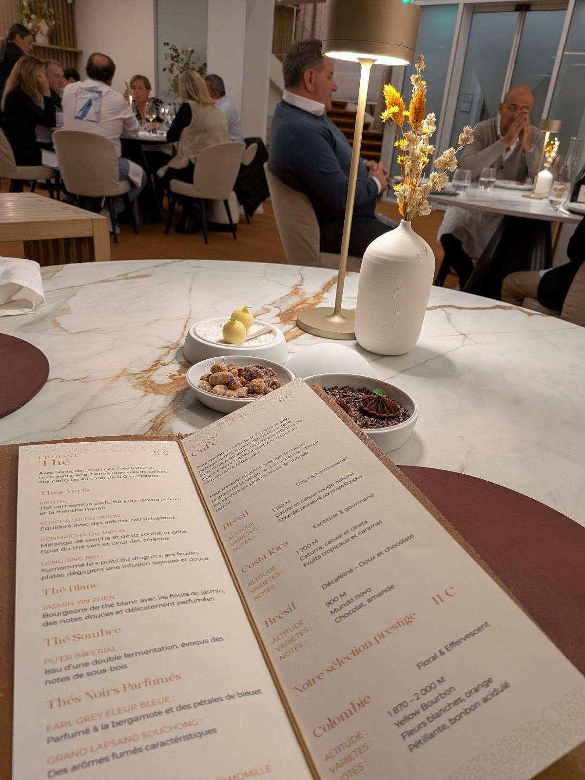 Menu au LE MILLENAIRE restaurant, Reims