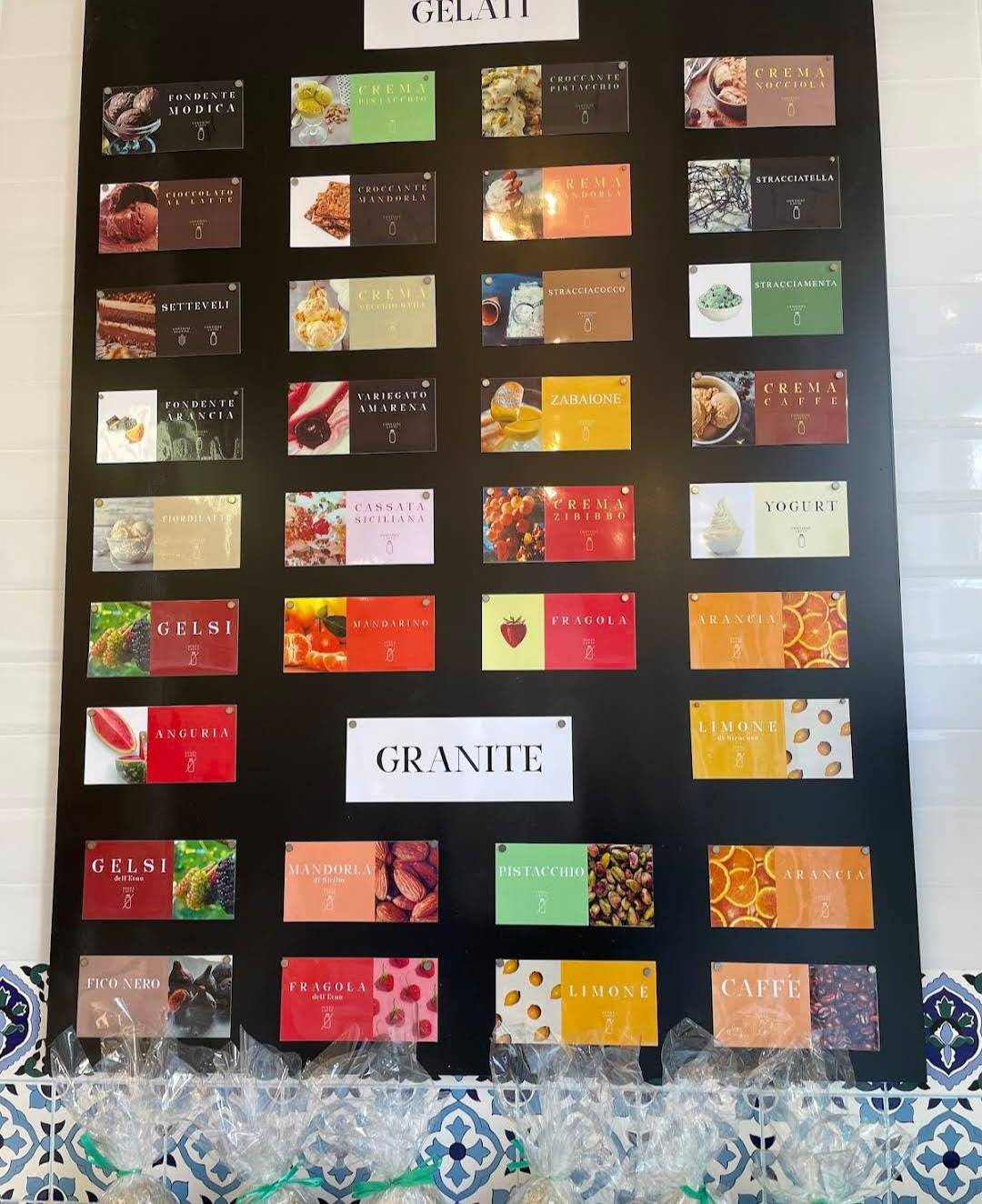 Menu di Le Sicilianedde 