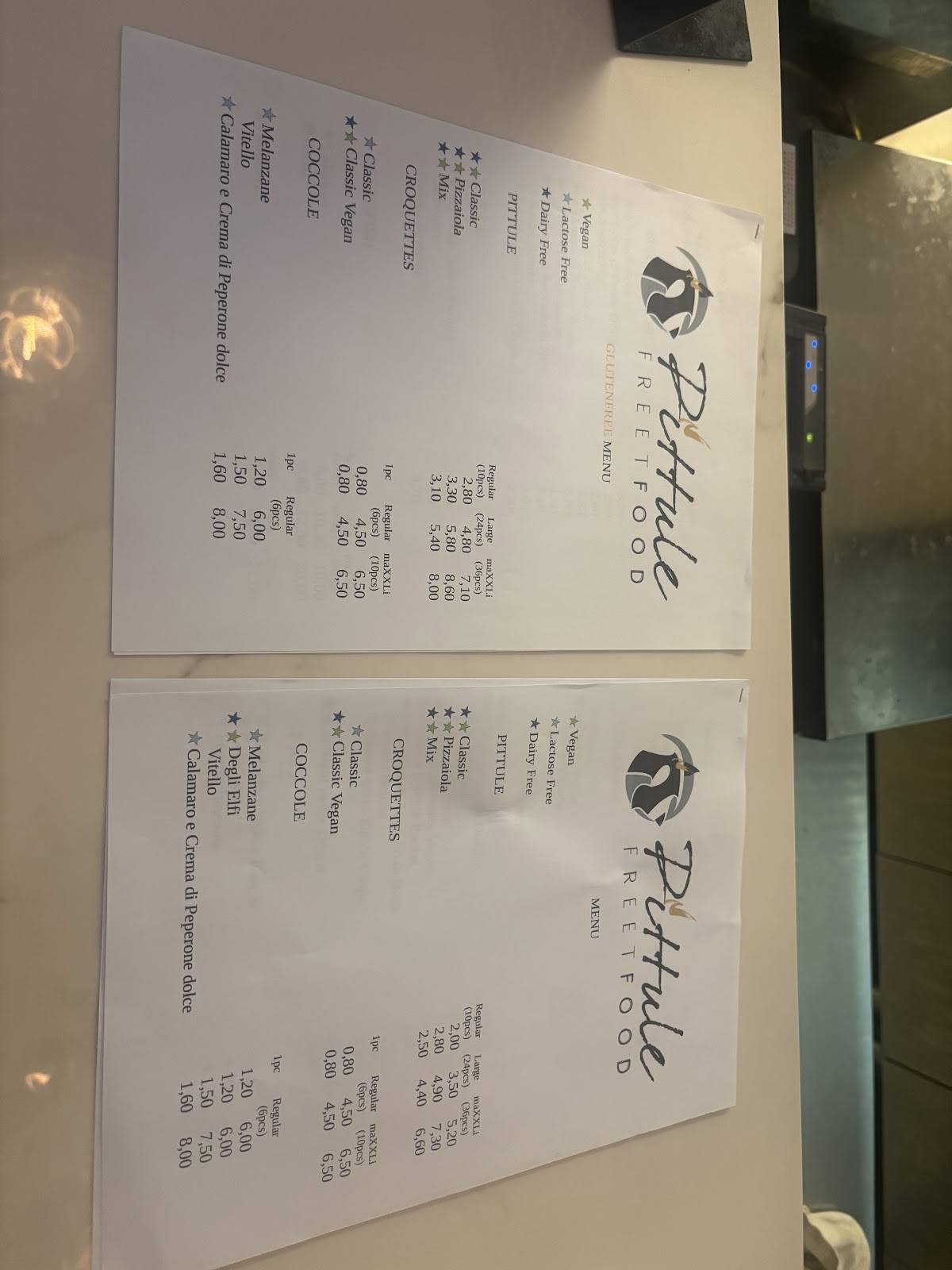 Menu di Pittule - Freetfood 