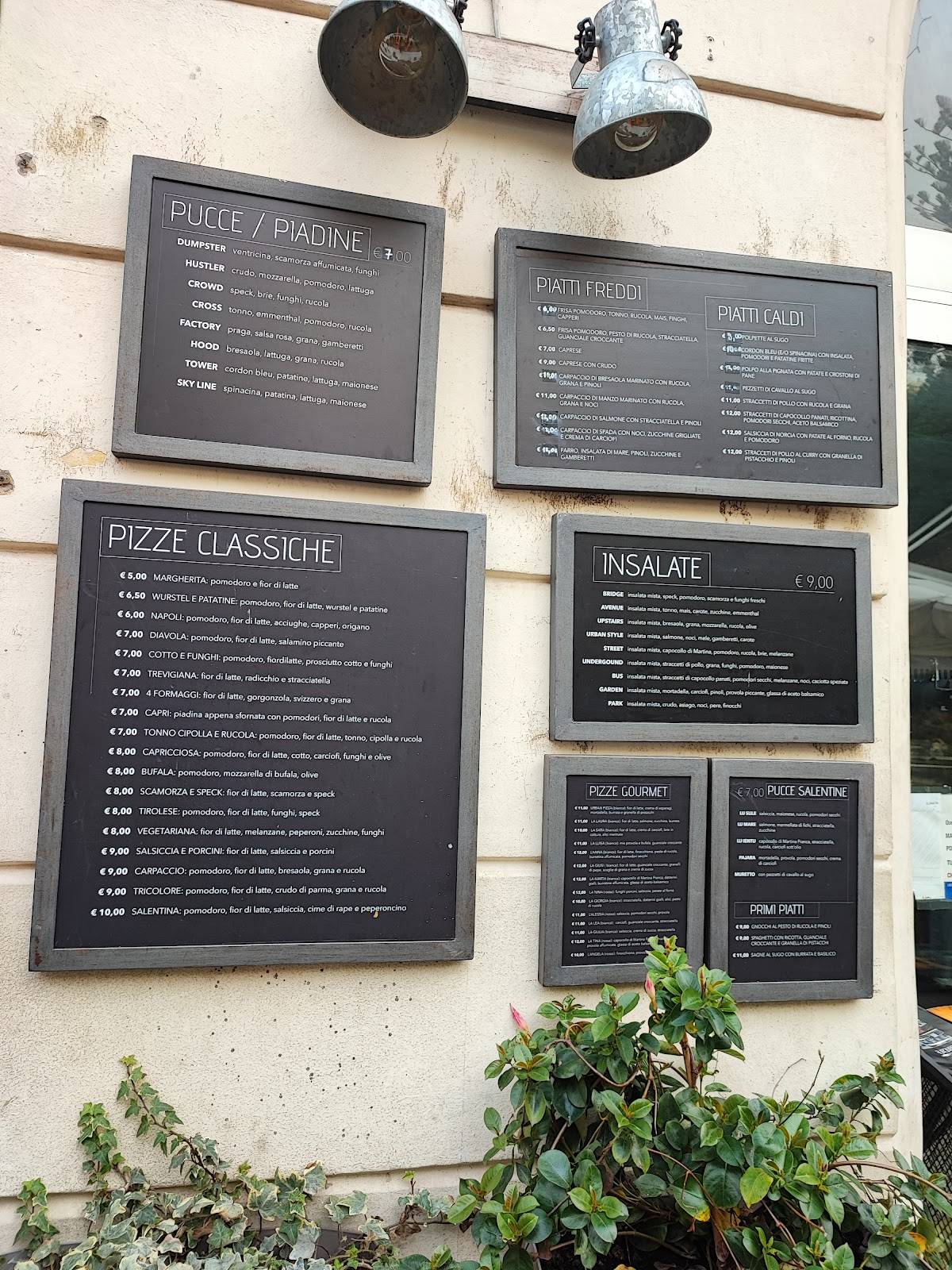 Menu di Urban Cafè 