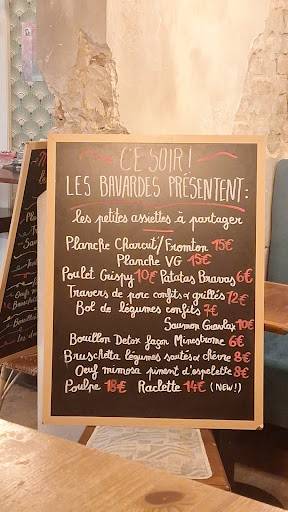 Menu de Les Bavardes