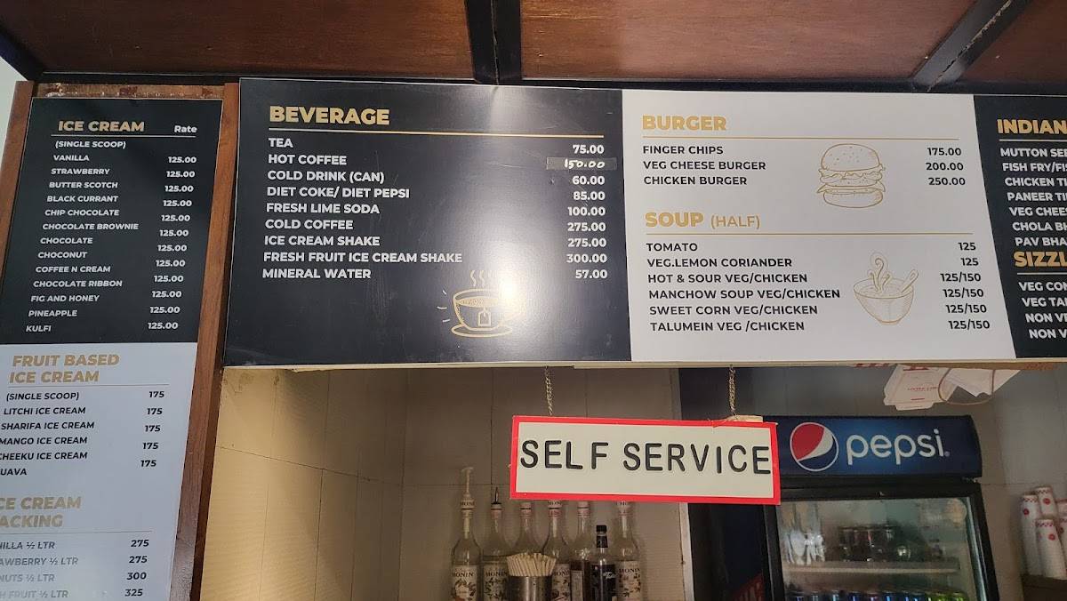 Little Chef Restaurant menu