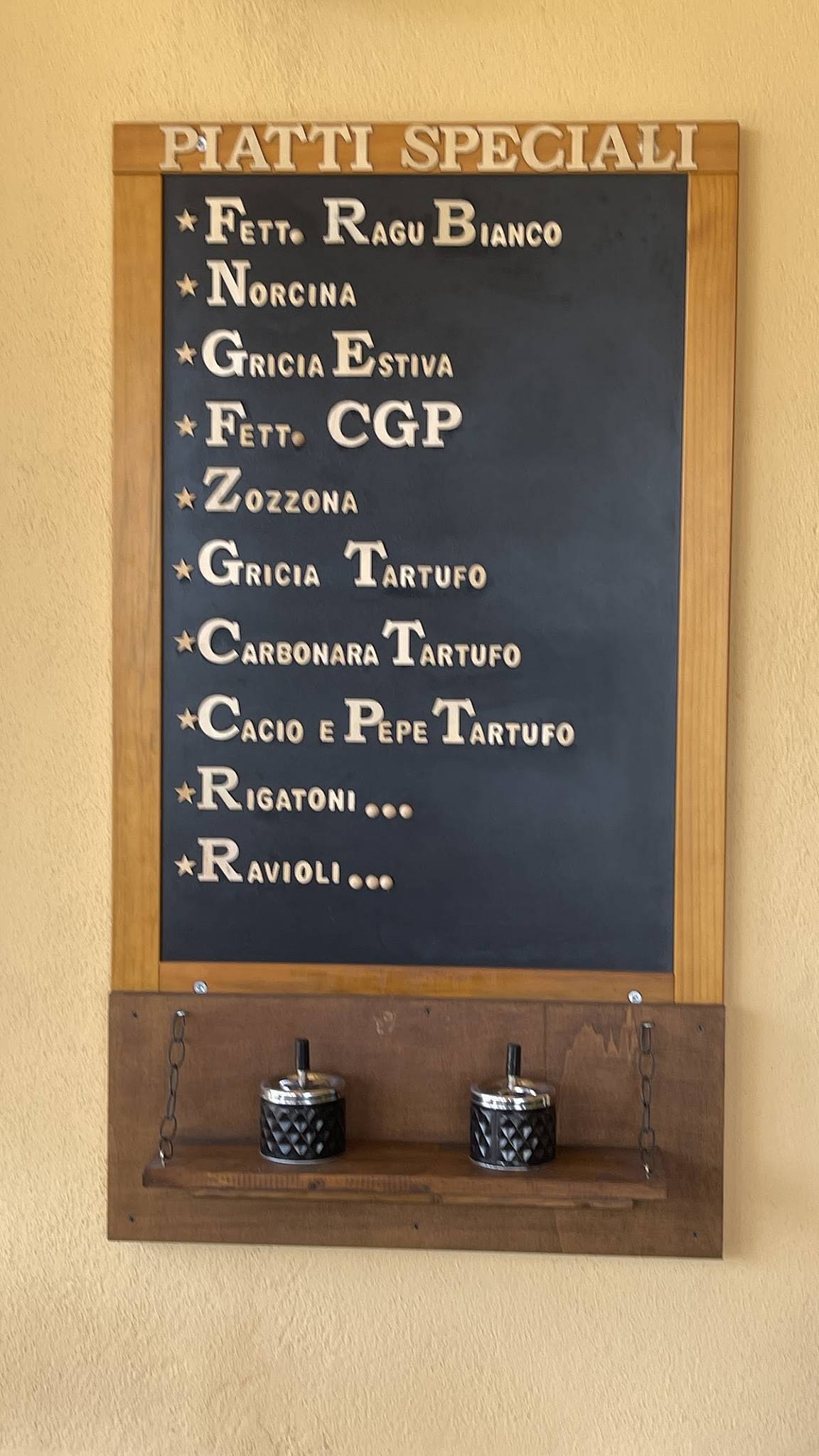 Menu di Locanda I Porchettoni 