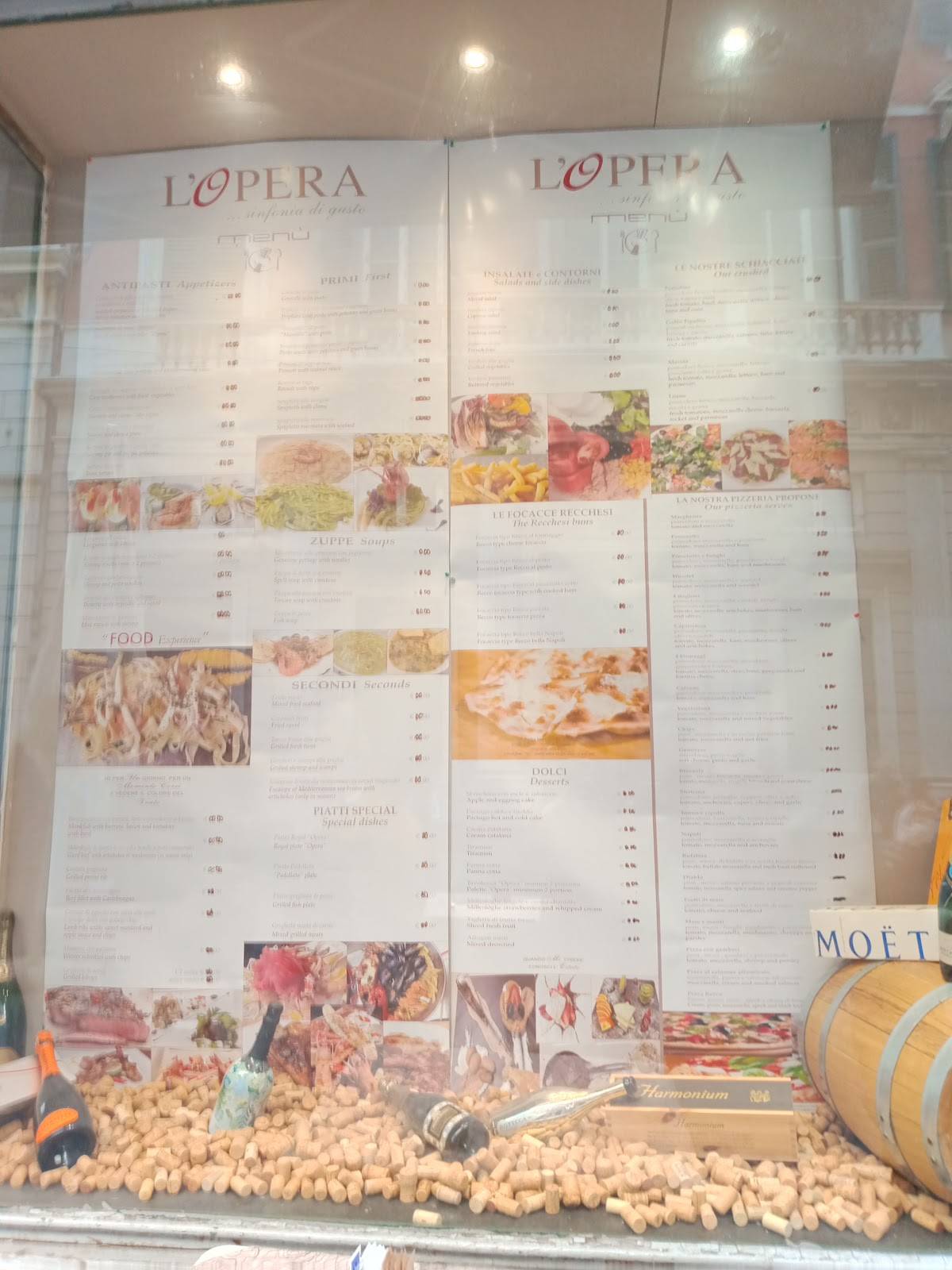 Menu di L'Opera 