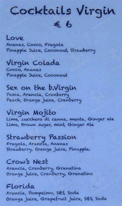 Menu di Lost River 